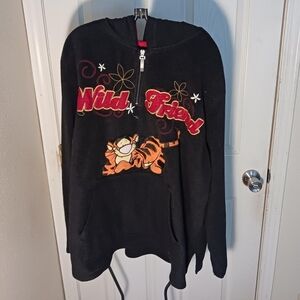 Disney Vintage Wild Friend Tiger Zip Up